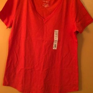 Women’s Sonoma the Everyday Short Sleeve V- Neck Tee Size S